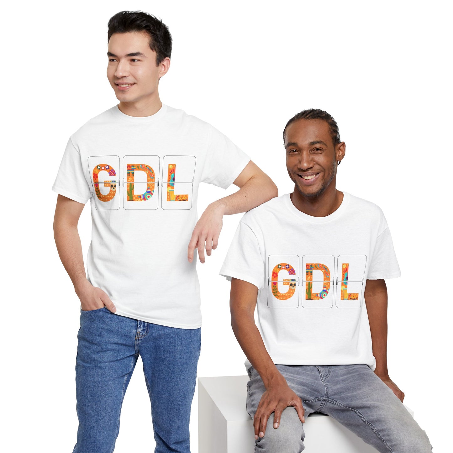 Airport Letter Codes Travel - GDL - Guadalajara Mexico T-Shirt