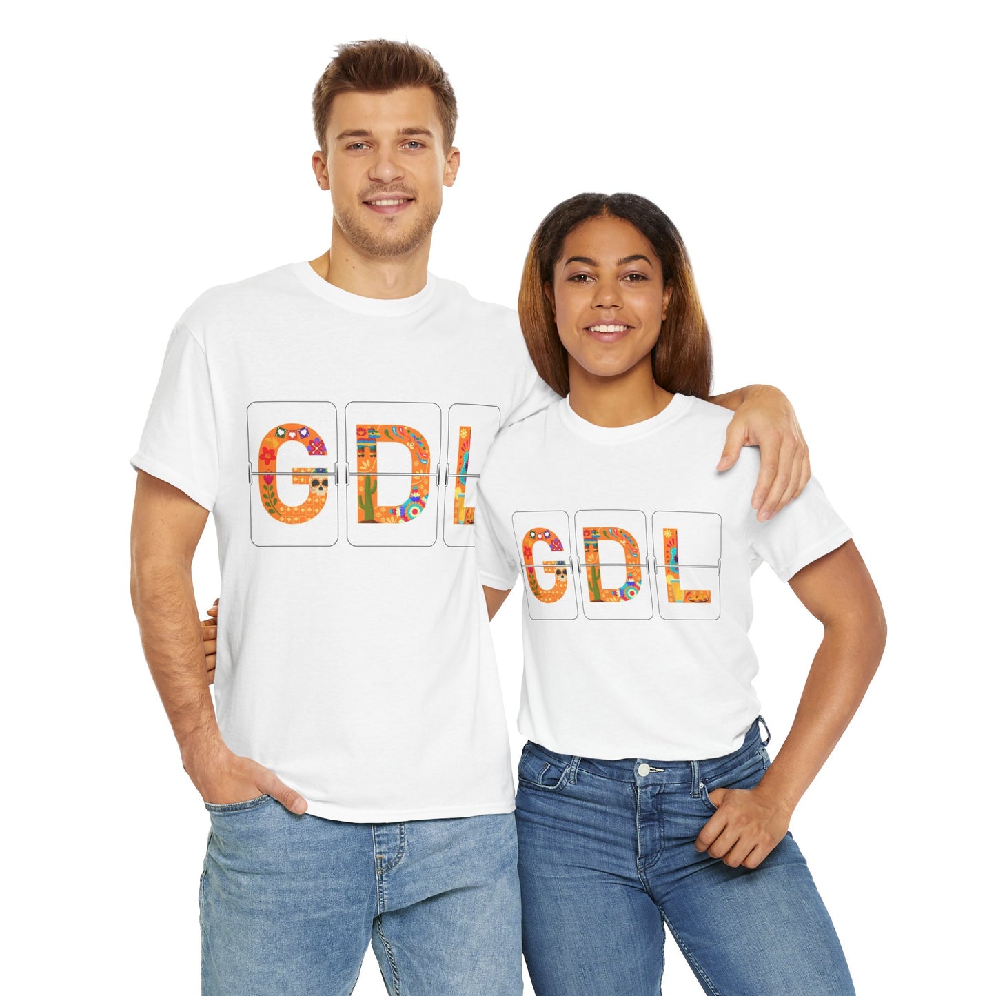 Airport Letter Codes Travel - GDL - Guadalajara Mexico T-Shirt