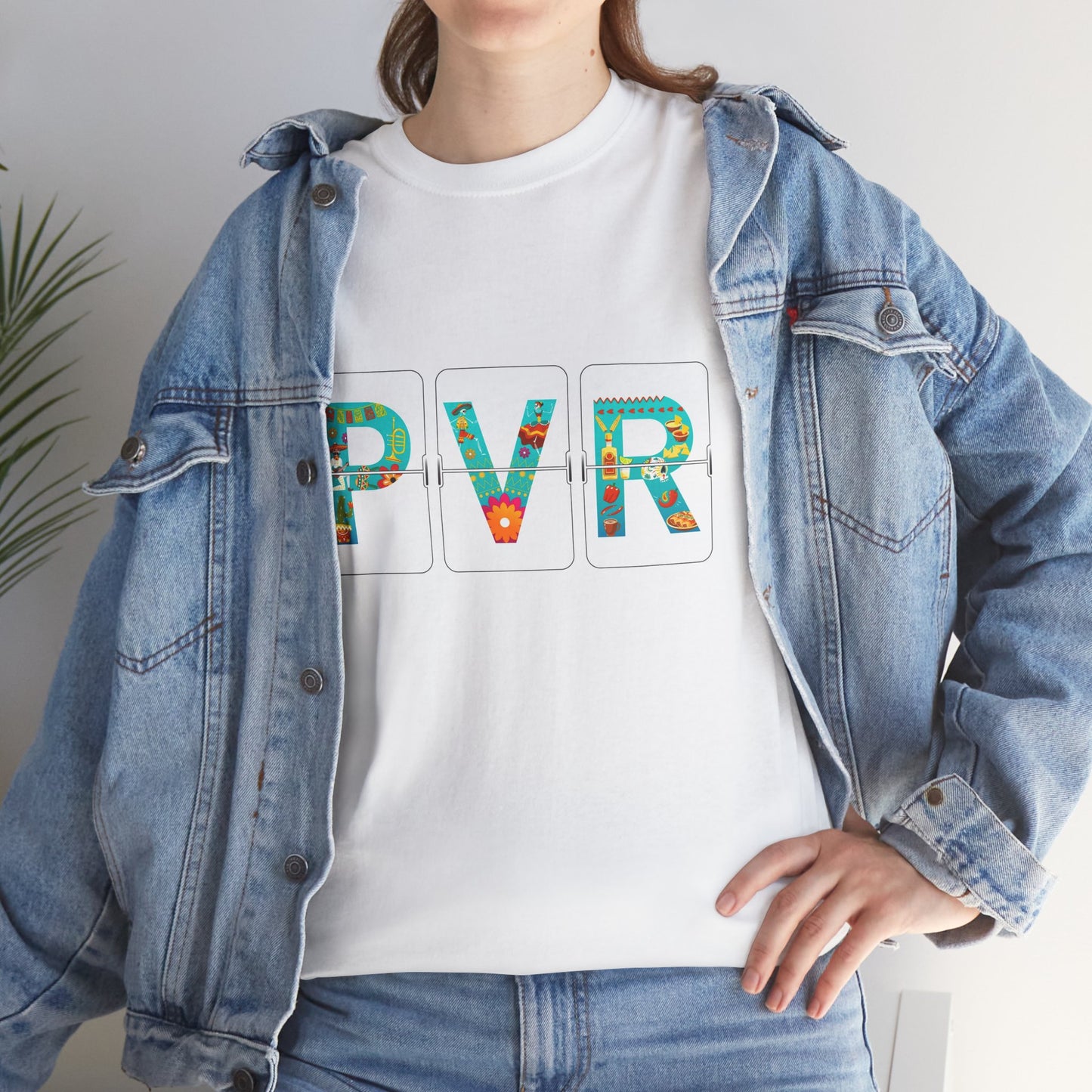 Airport Letter Codes Travel - Puerto Vallarta PVR Mexico T-Shirt Unisex