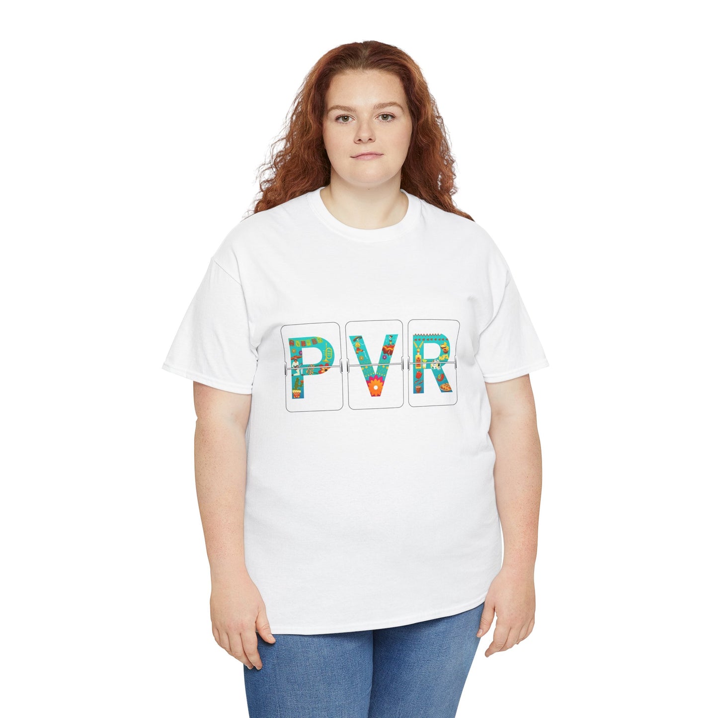 Airport Letter Codes Travel - Puerto Vallarta PVR Mexico T-Shirt Unisex