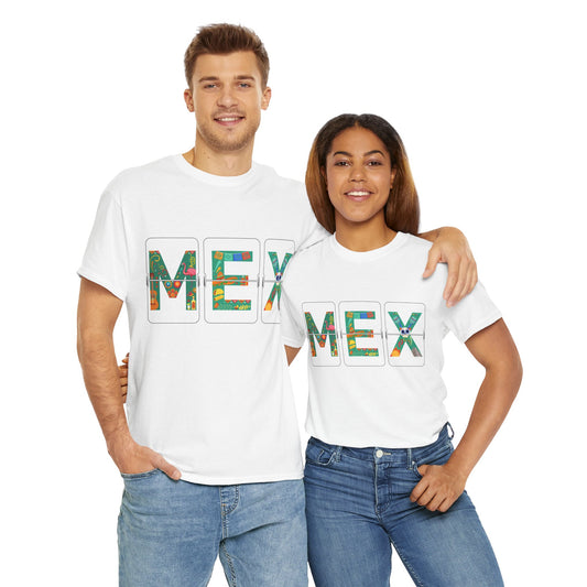 Country Letter Codes Travel - MEX Mexico T-Shirt