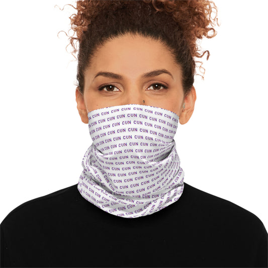 CUN - Cancun Three-Letter Code - Lightweight Neck Gaiter