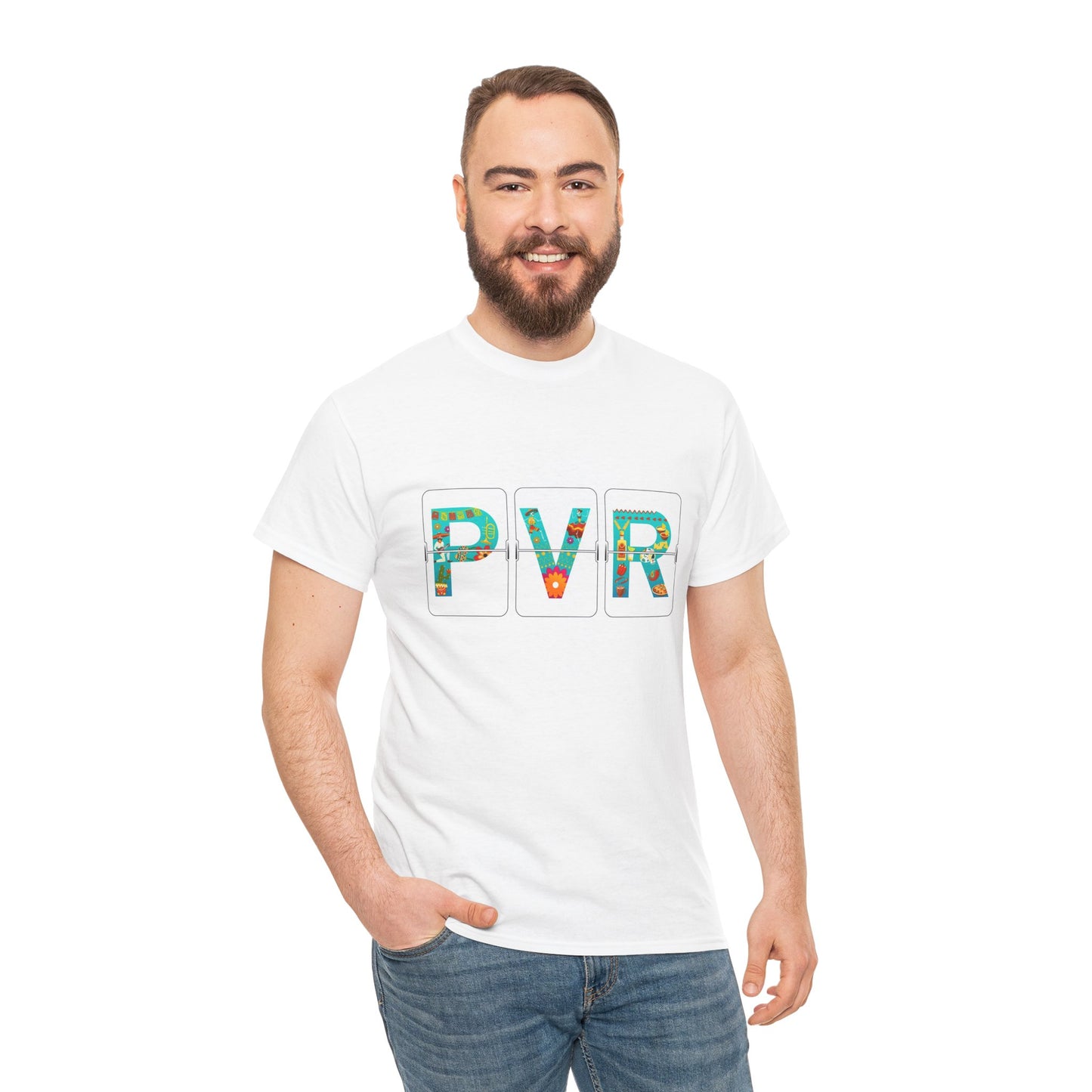 Airport Letter Codes Travel - Puerto Vallarta PVR Mexico T-Shirt Unisex