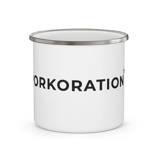 Porkoration Collection - Enamel Camping Mug