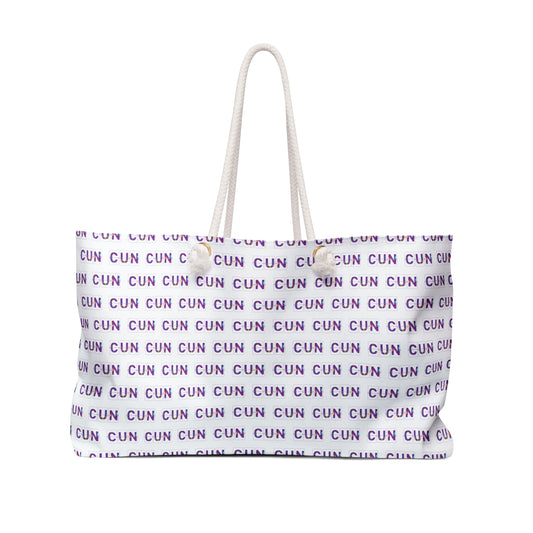 CUN - Cancun Three-Letter Code Weekender Bag