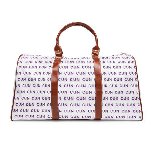 CUN - Cancun Three-Letter Code - Waterproof Travel Bag