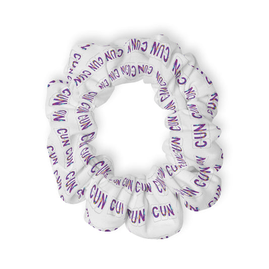 CUN - Cancun Three-Letter Code - Scrunchie