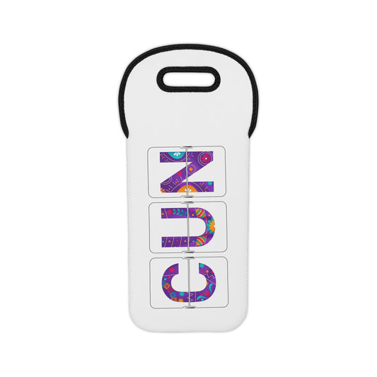 CUN - Cancun Three-Letter Code - Wine Tote Bag