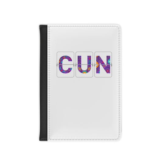 CUN - Cancun Three-Letter Code - Passport Cover