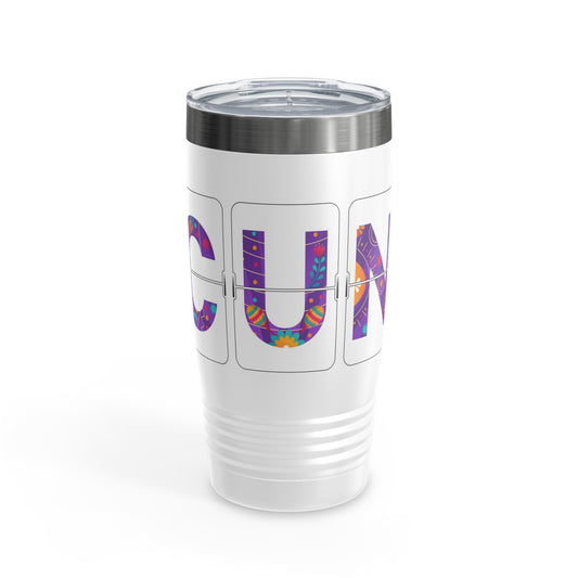 CUN - Cancun Three-Letter Code - Ringneck Tumbler, 20oz